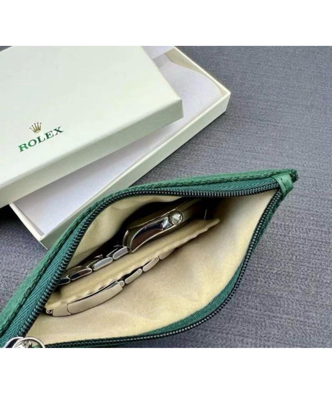 ROLEX Зеленая ключница, фото 4