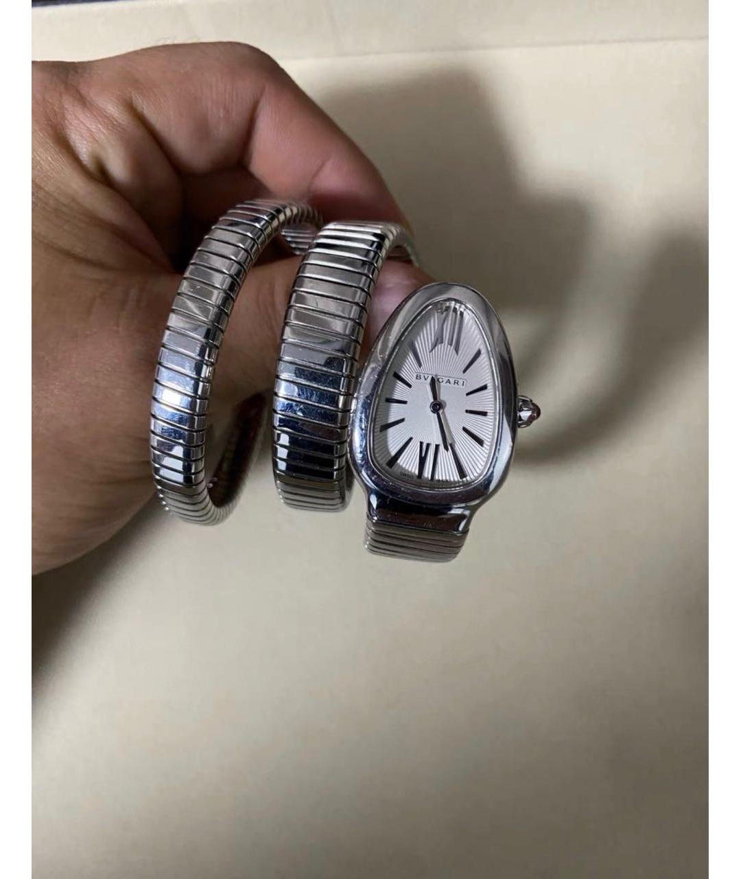 BVLGARI Серебряные часы, фото 3