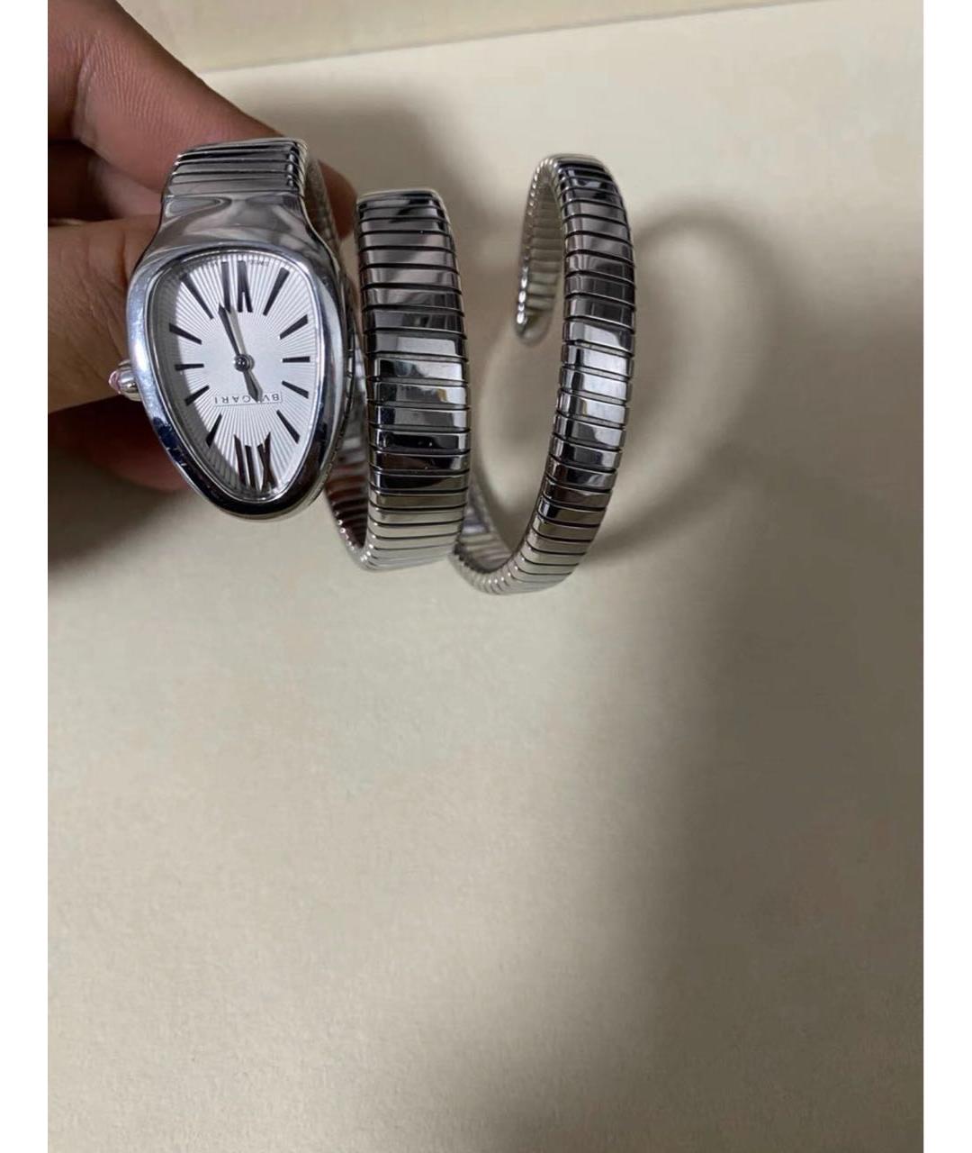 BVLGARI Серебряные часы, фото 4