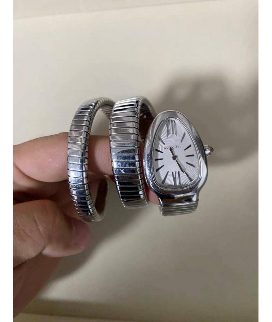 BVLGARI Серебряные часы, фото 2