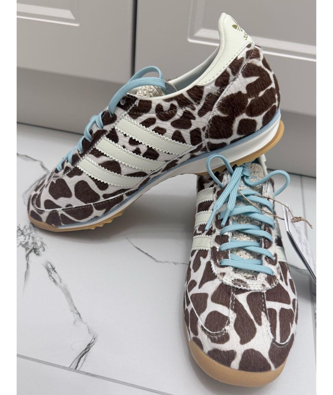 ADIDAS Мульти кожаные кроссовки, фото 4
