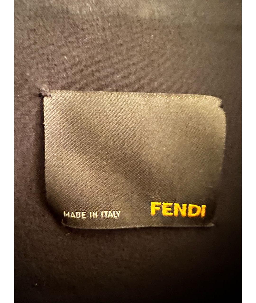 FENDI Хаки шерстяной жилет, фото 6
