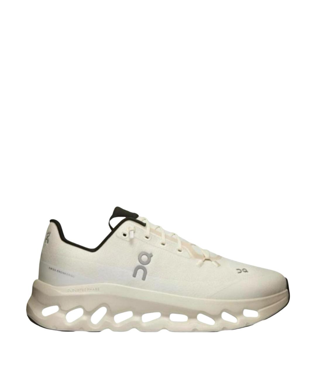 ON Бежевые текстильные кроссовки, фото 1