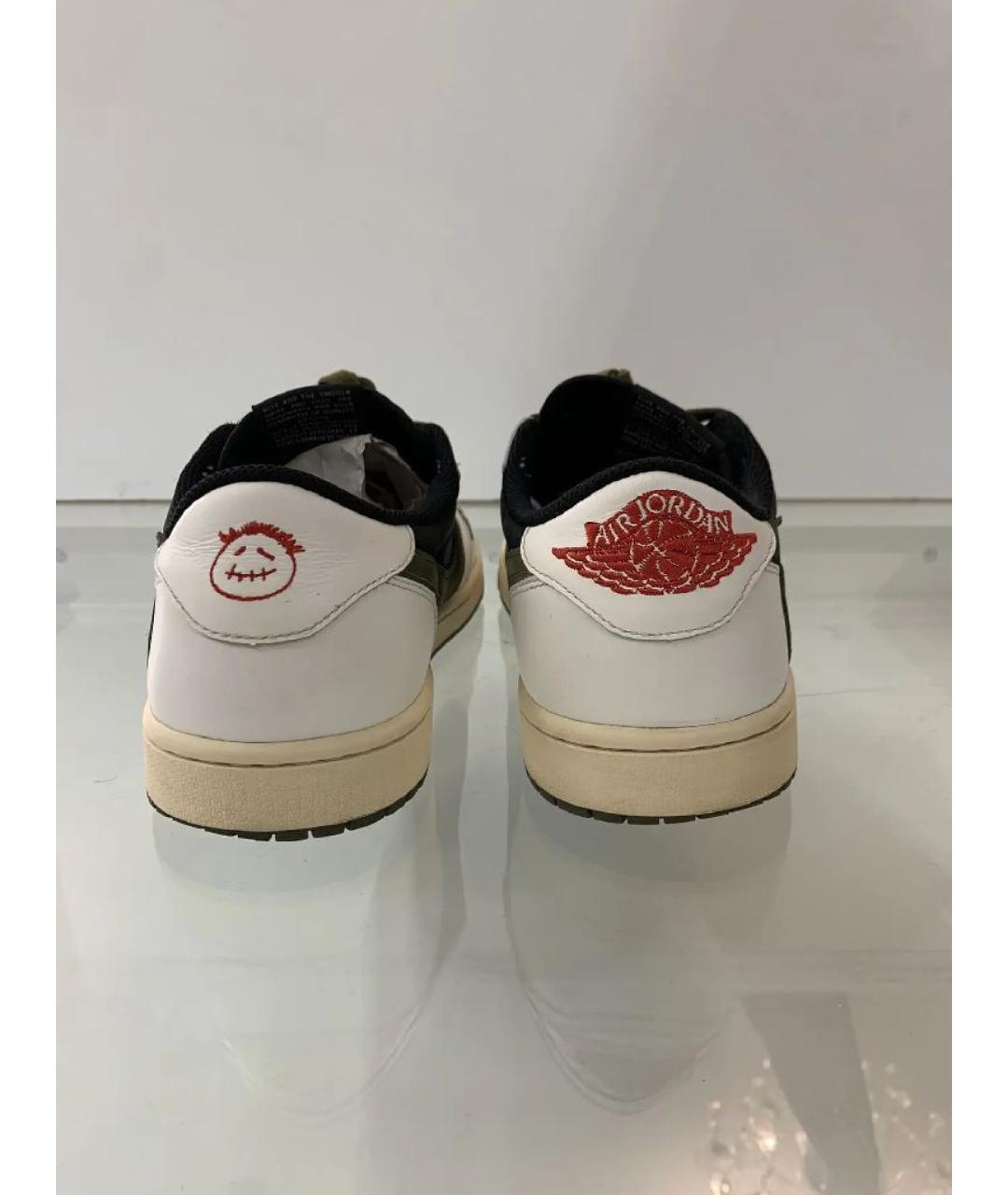 NIKE Мульти кожаные низкие кроссовки / кеды, фото 4
