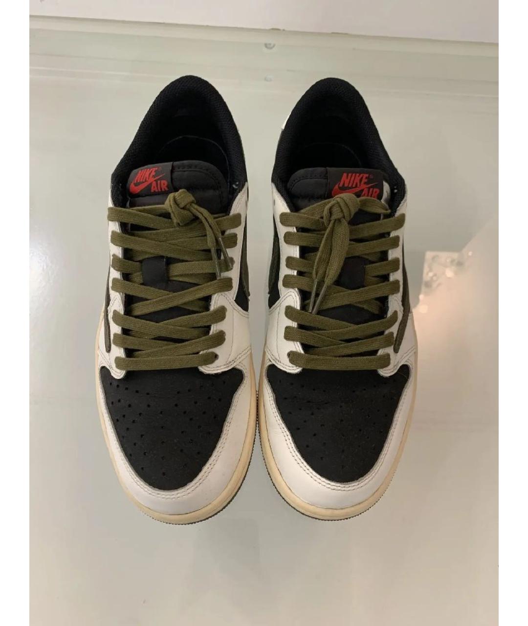 NIKE Мульти кожаные низкие кроссовки / кеды, фото 2