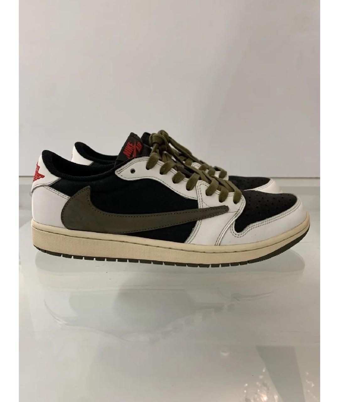 NIKE Мульти кожаные низкие кроссовки / кеды, фото 7