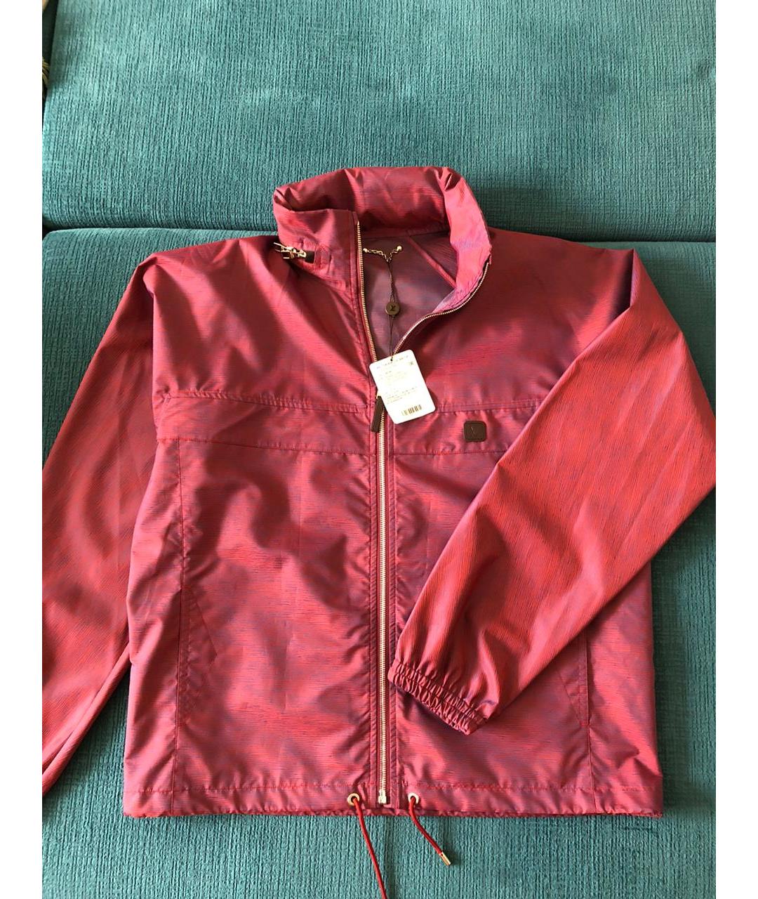 LOUIS VUITTON PRE-OWNED Красная полиэстеровая куртка, фото 5
