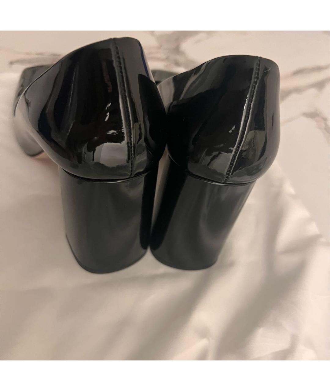 PRADA Черные туфли из лакированной кожи, фото 4