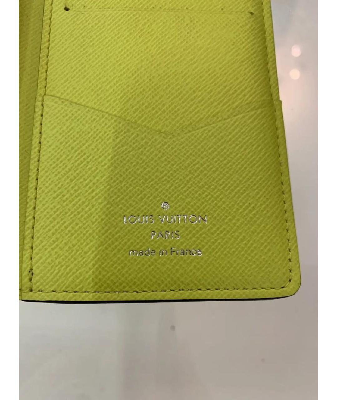 LOUIS VUITTON Желтый кардхолдер, фото 4