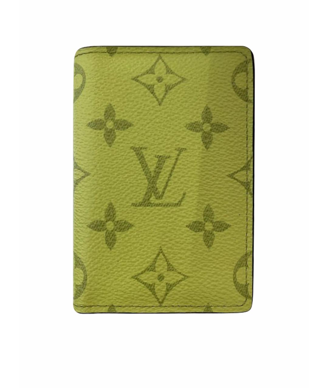 LOUIS VUITTON Желтый кардхолдер, фото 1