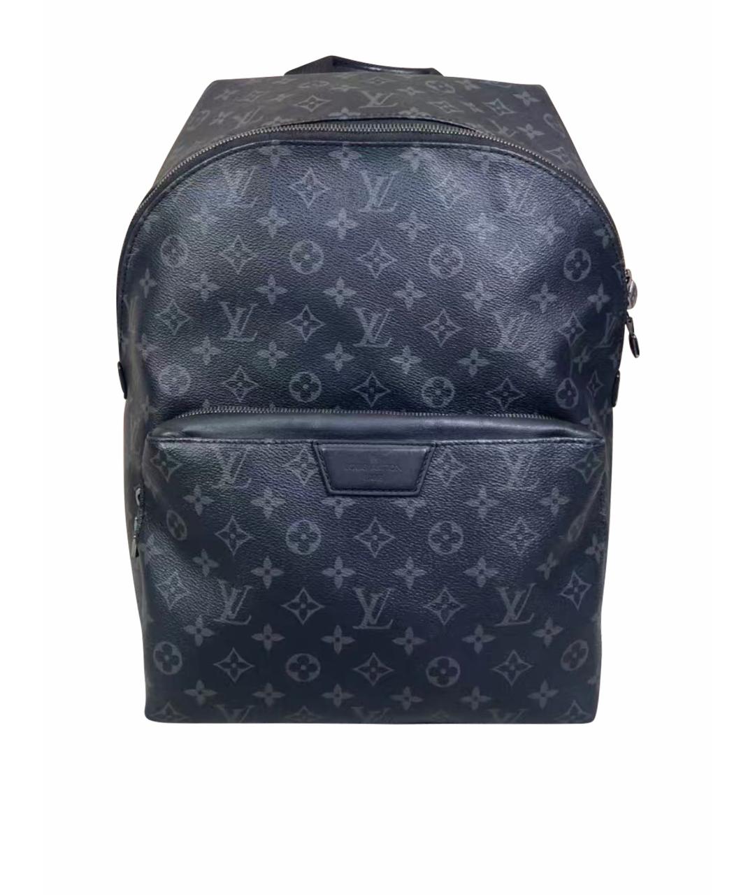 LOUIS VUITTON Черный кожаный рюкзак, фото 1
