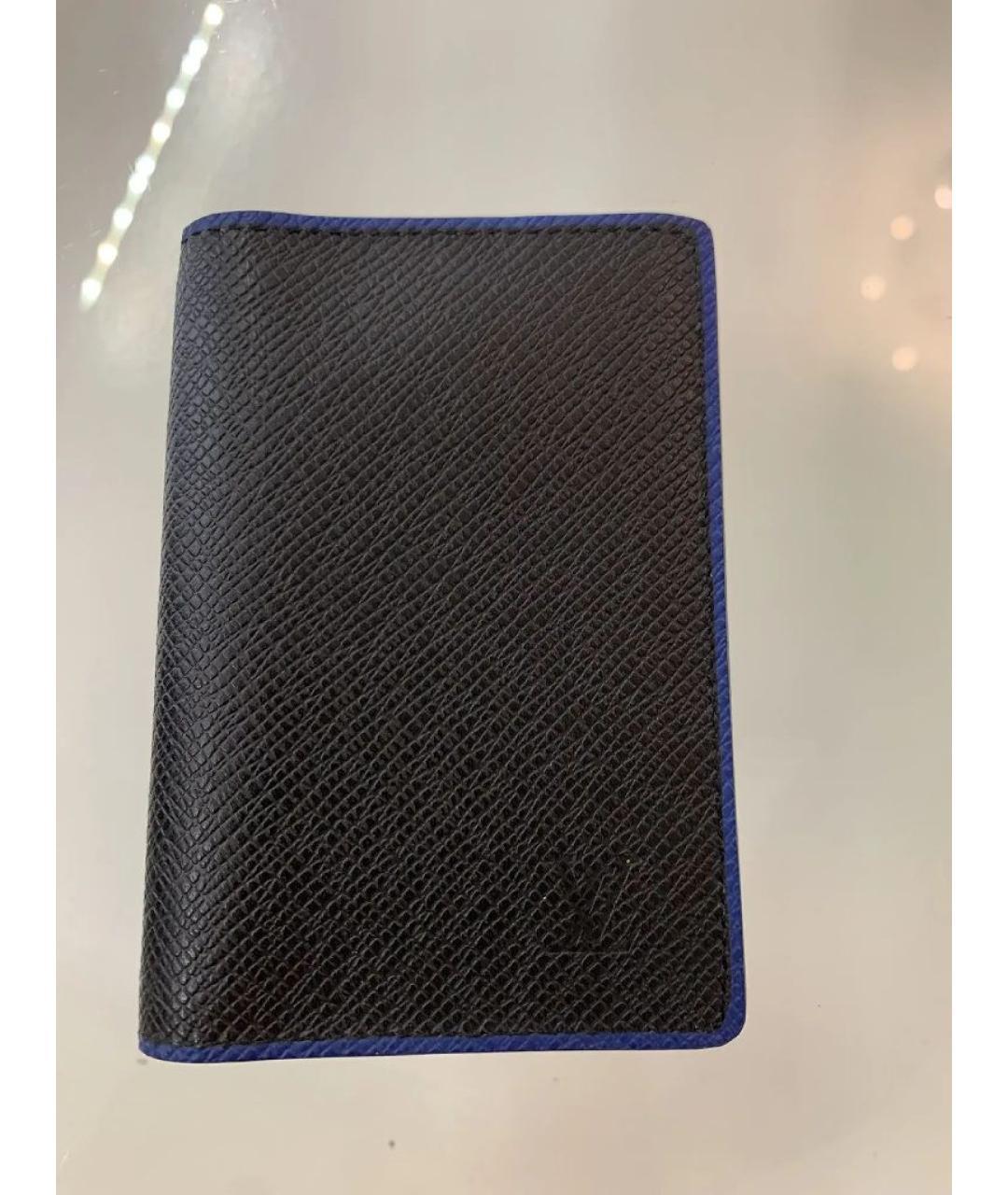 LOUIS VUITTON Черный кардхолдер, фото 6