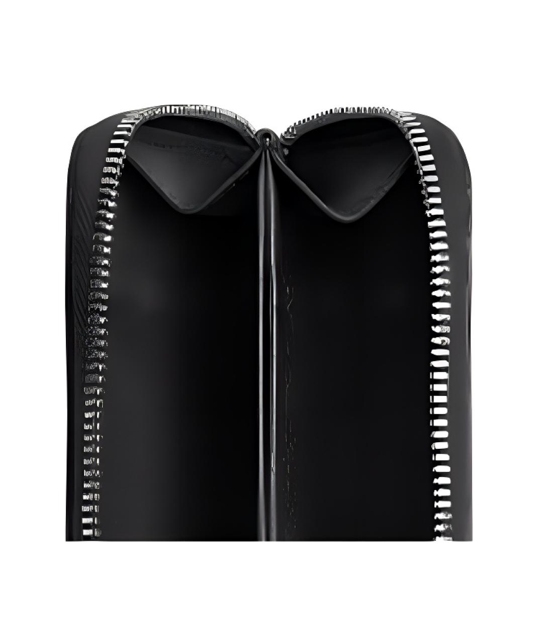 BOTTEGA VENETA Черный кожаный кардхолдер, фото 5