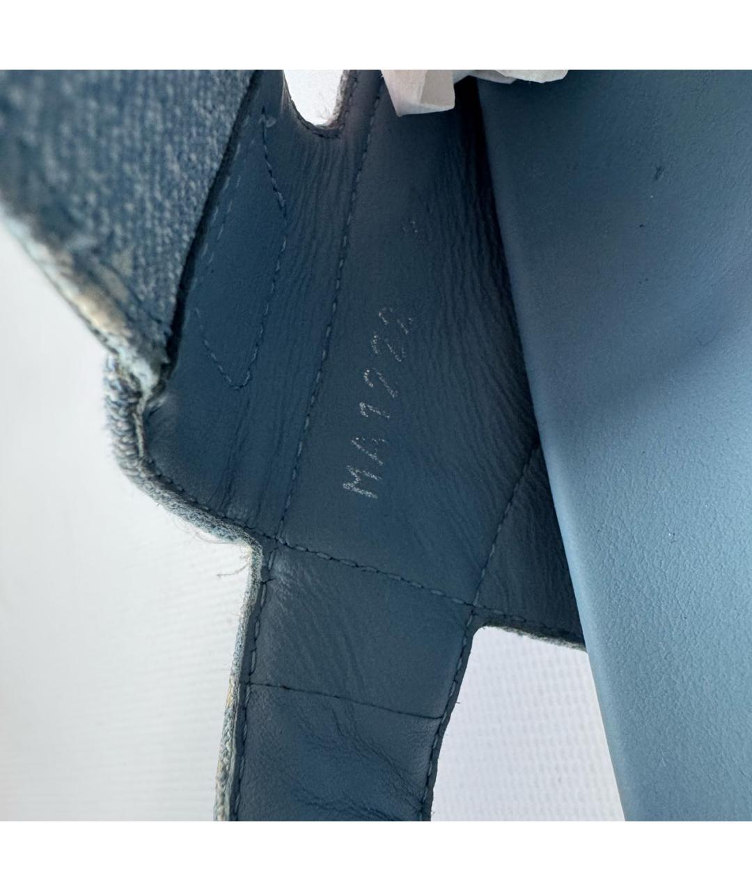 LOUIS VUITTON Голубые сандалии, фото 6