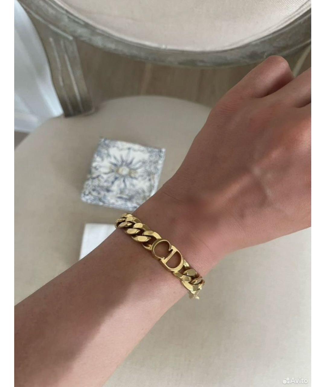 CHRISTIAN DIOR Золотой браслет из желтого золота, фото 3