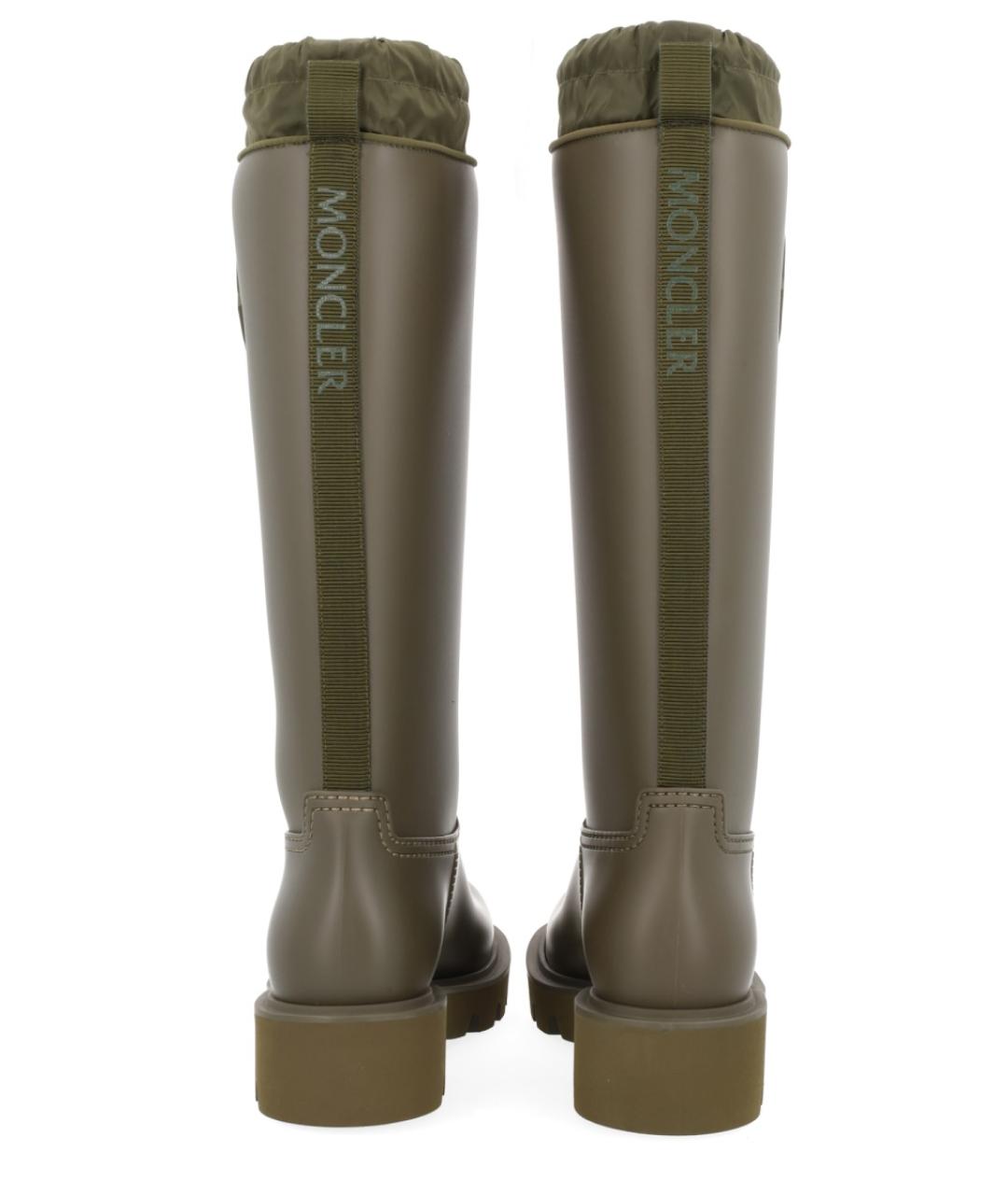 MONCLER Зеленые сапоги, фото 3