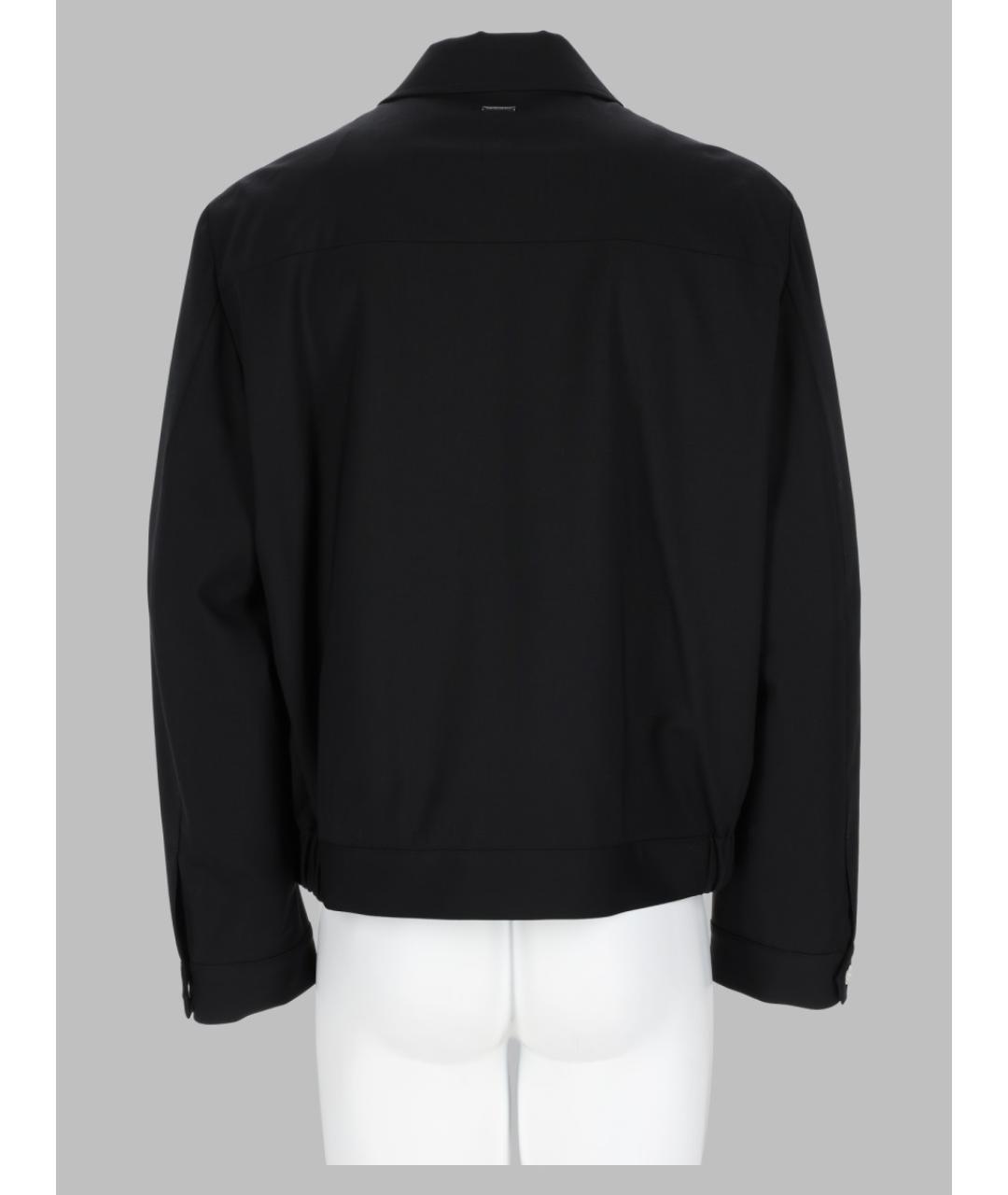 DSQUARED2 Черная шерстяная куртка, фото 2