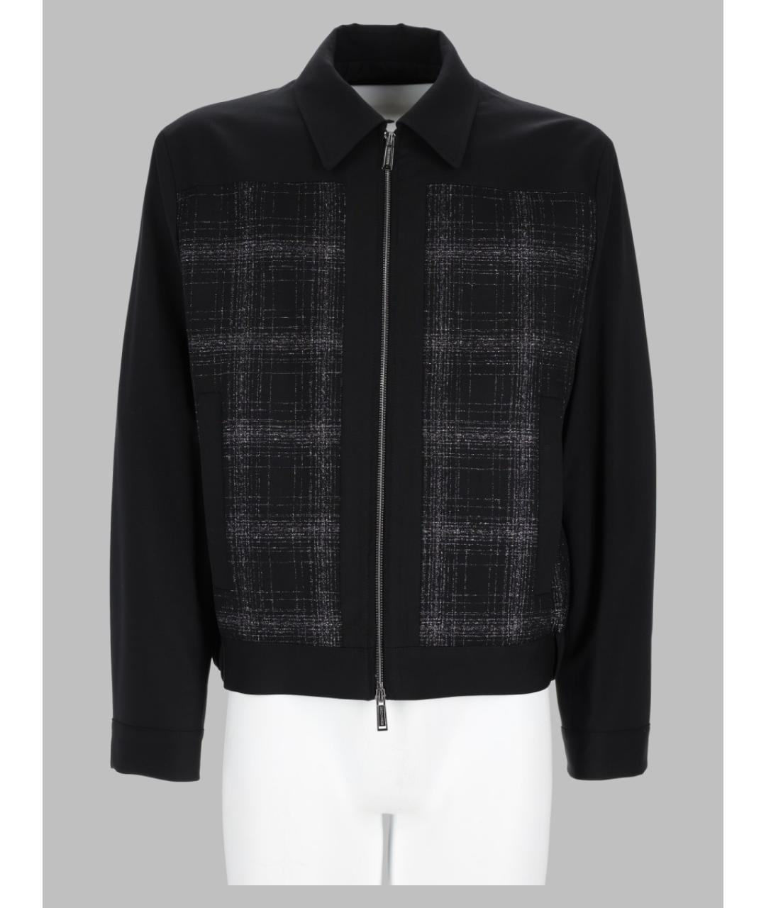 DSQUARED2 Черная шерстяная куртка, фото 3