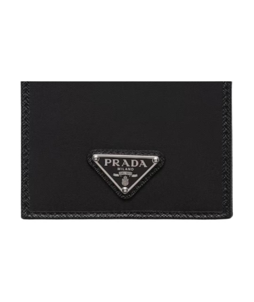 PRADA Черный кошелек, фото 5