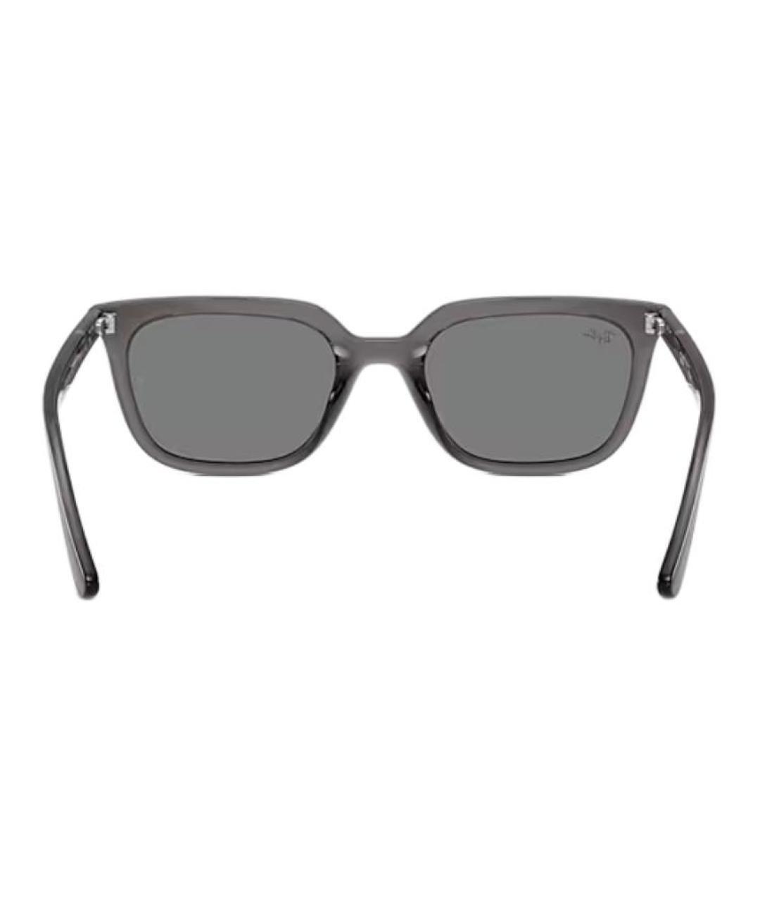 RAY BAN Серые пластиковые солнцезащитные очки, фото 4