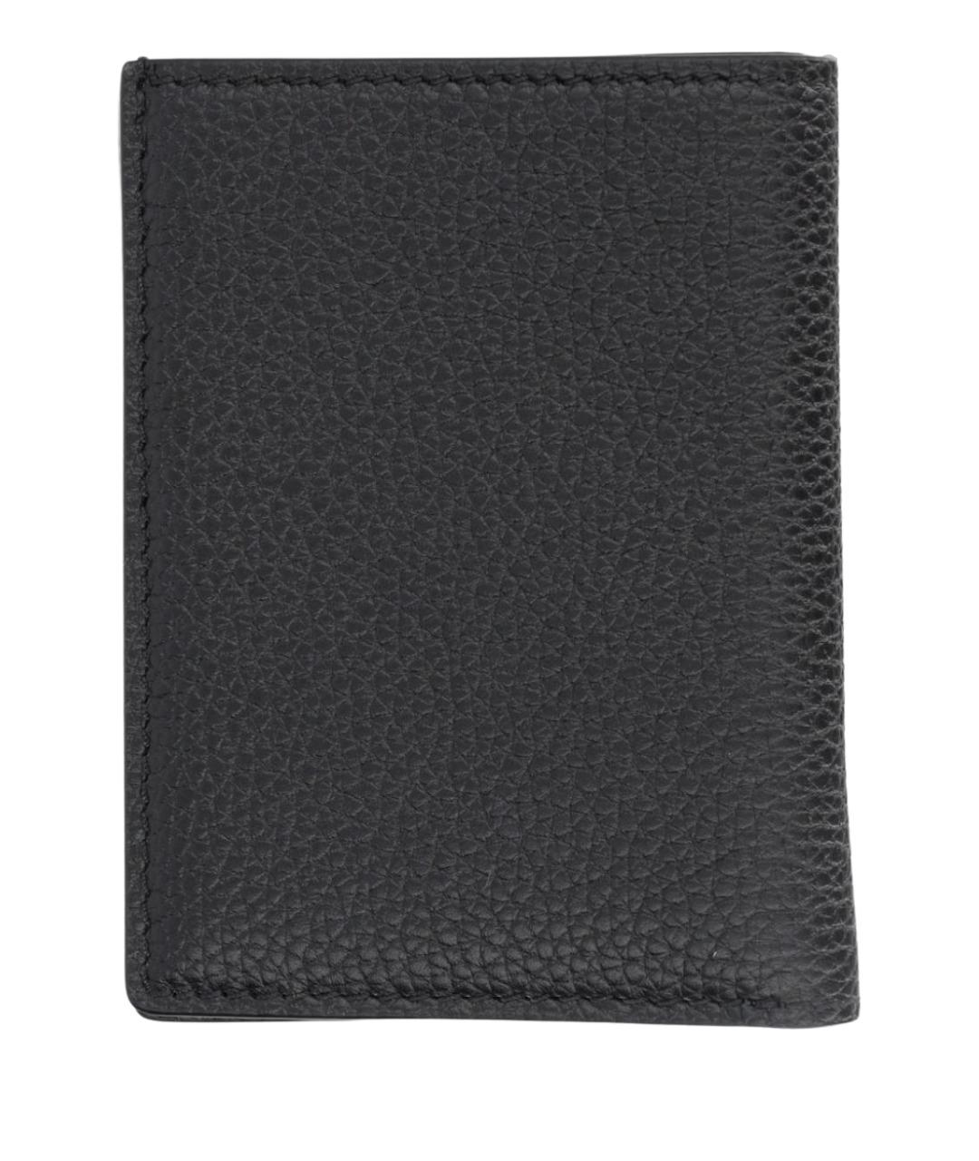 TOM FORD Черный кожаный кошелек, фото 2