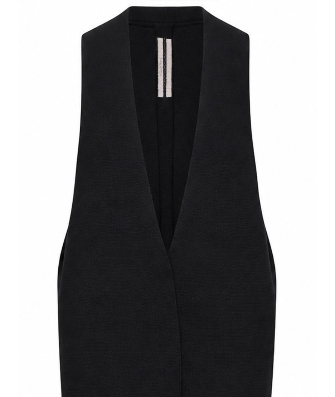 RICK OWENS Черный шерстяной жакет/пиджак, фото 4