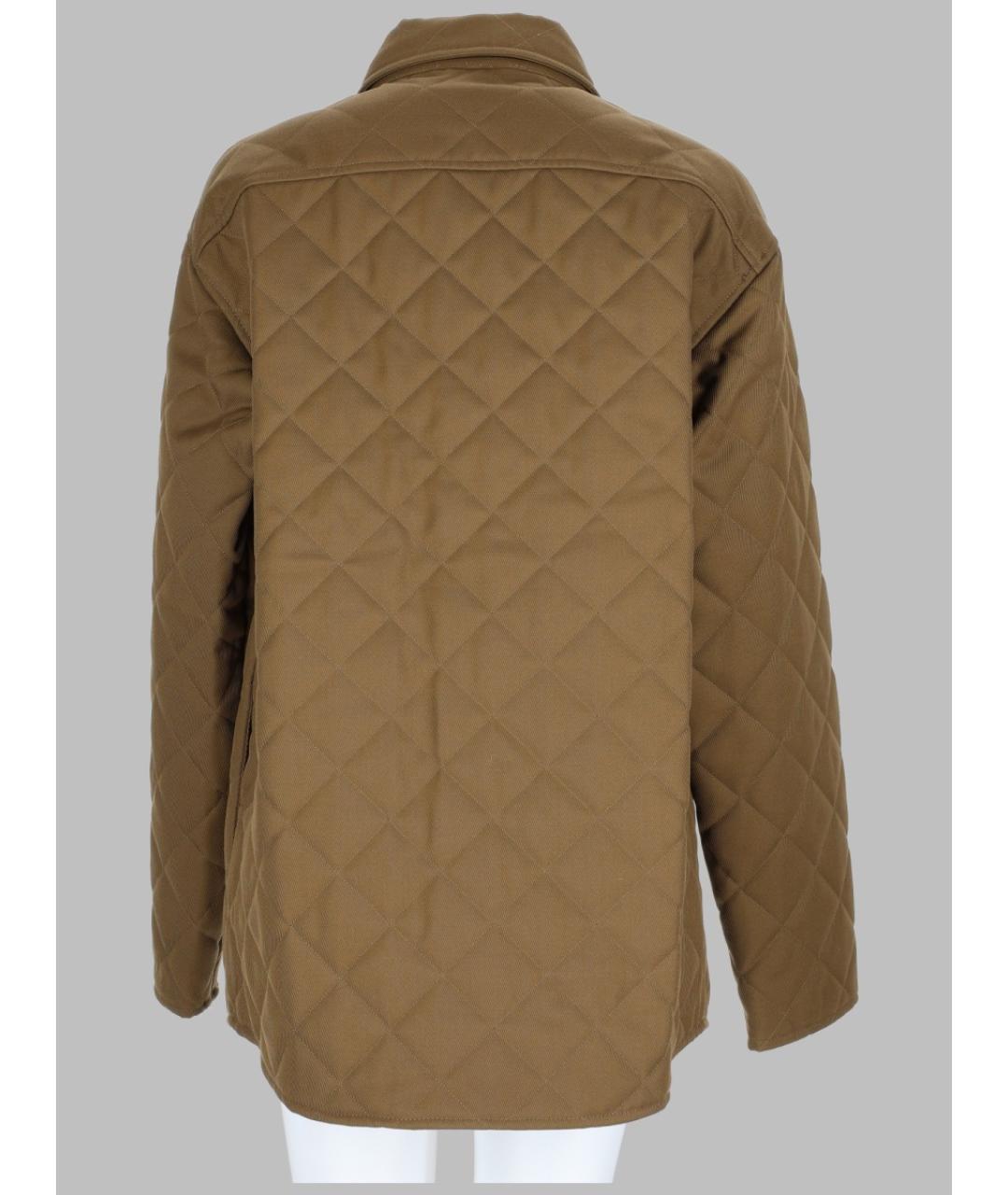 A.P.C. Коричневая полиэстеровая куртка, фото 2