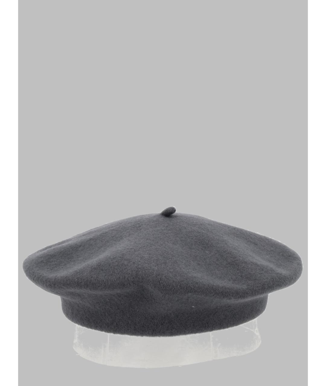 MAISON MARGIELA Серая шерстяная шапка, фото 2