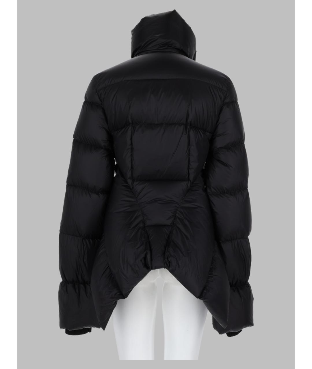 RICK OWENS Черный полиамидовый пуховик, фото 3