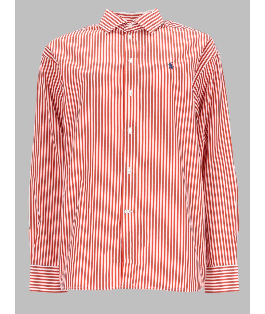 POLO RALPH LAUREN Оранжевая хлопковая рубашка, фото 3