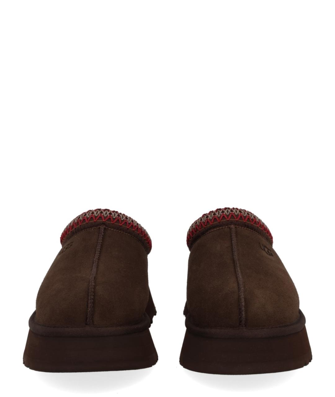 UGG Коричневые замшевые сабо, фото 3