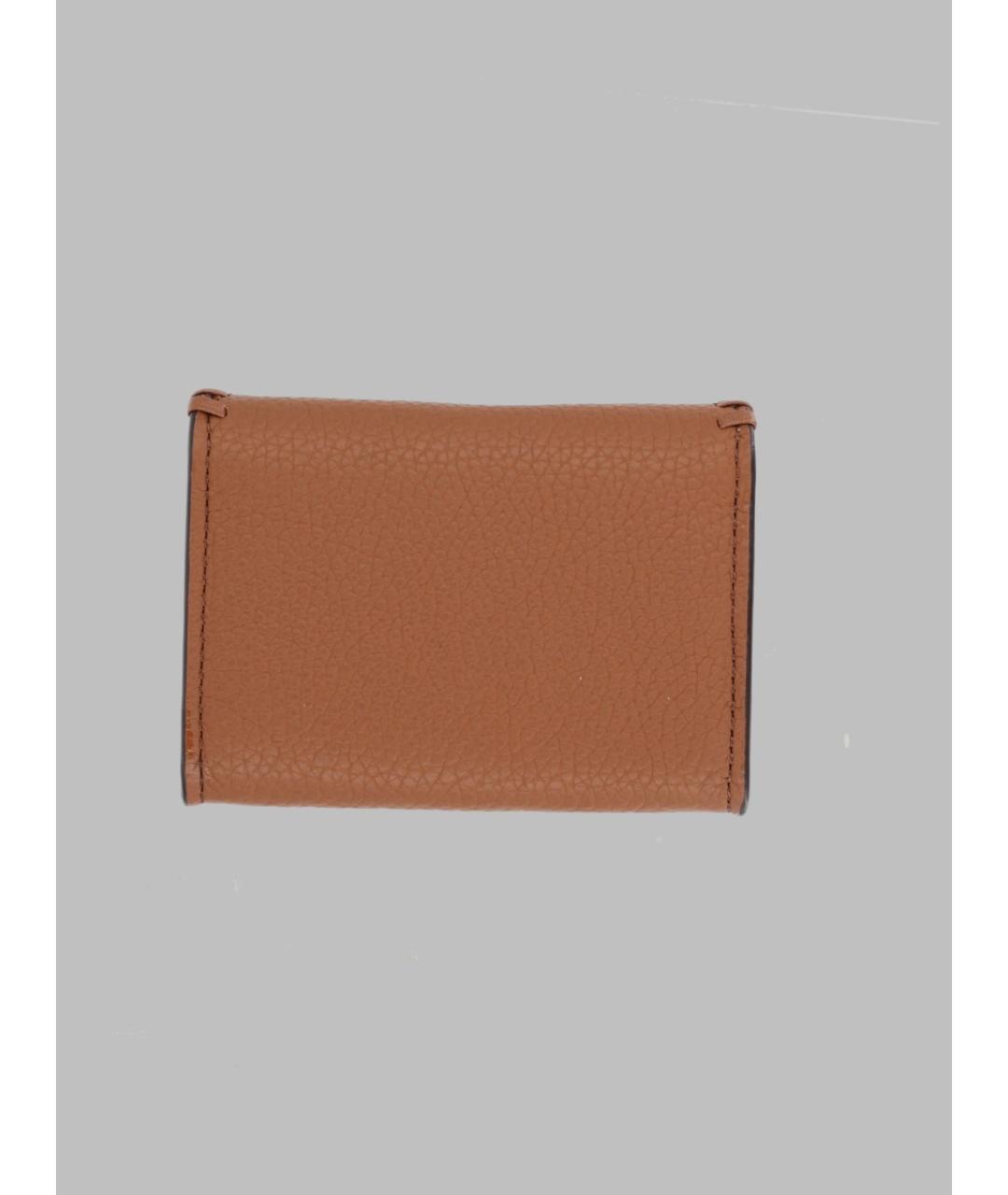 MICHAEL KORS Коричневый кожаный кошелек, фото 2