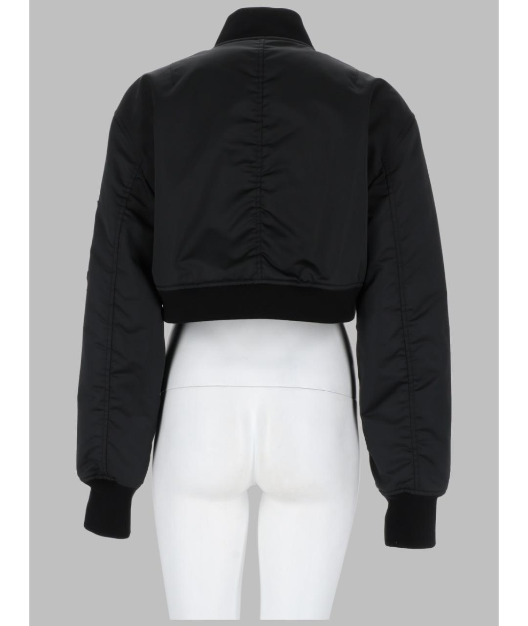 BALENCIAGA Черная полиэстеровая куртка, фото 3