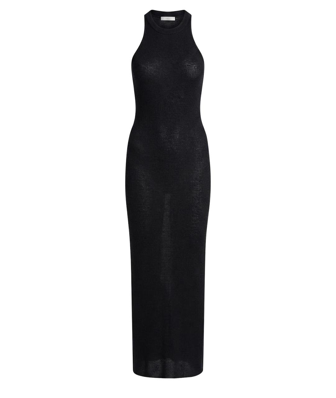 RICK OWENS Черное вискозное повседневное платье, фото 1