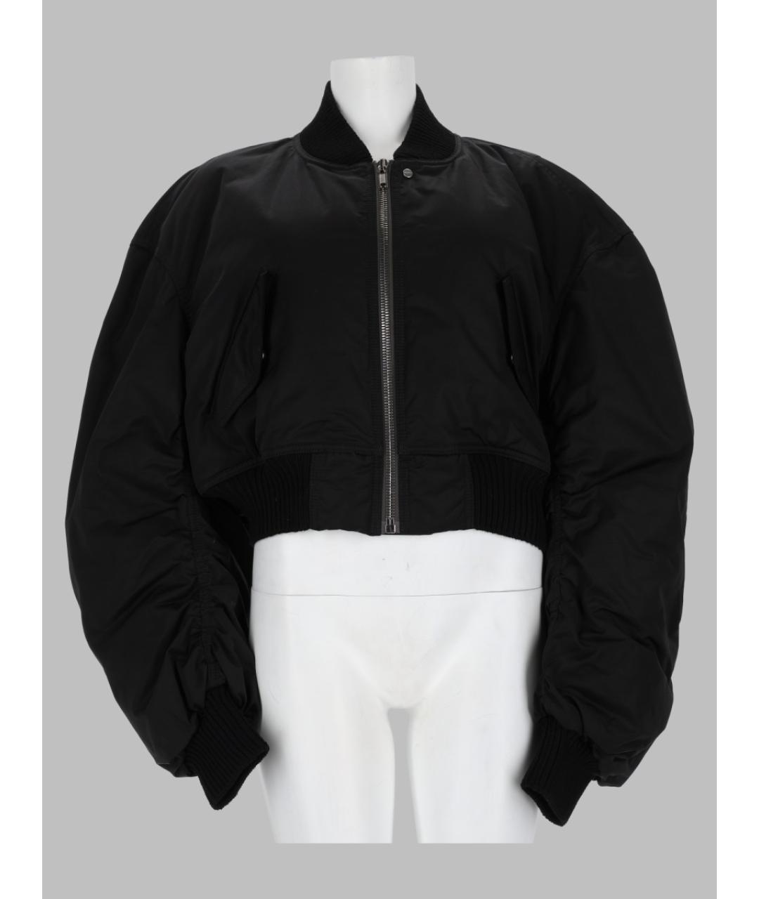 RICK OWENS Черная полиамидовая куртка, фото 3