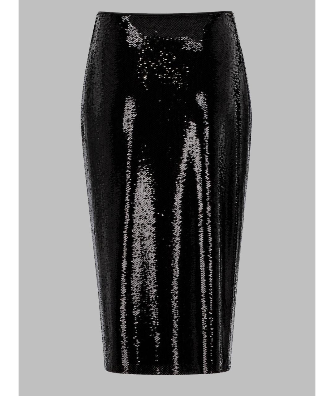 TOM FORD Синяя полиамидовая юбка миди, фото 2