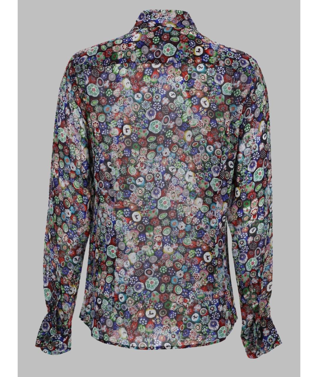 DRIES VAN NOTEN Мульти вискозная рубашка, фото 2