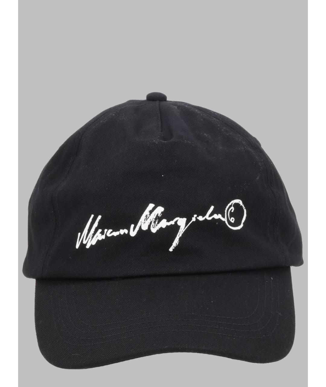 MM6 MAISON MARGIELA Черная хлопковая кепка/бейсболка, фото 3