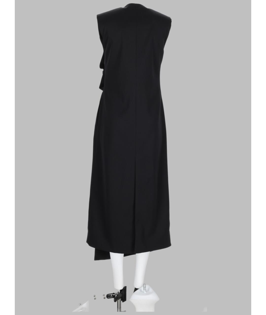 BOTTEGA VENETA Черное шерстяное платье, фото 2