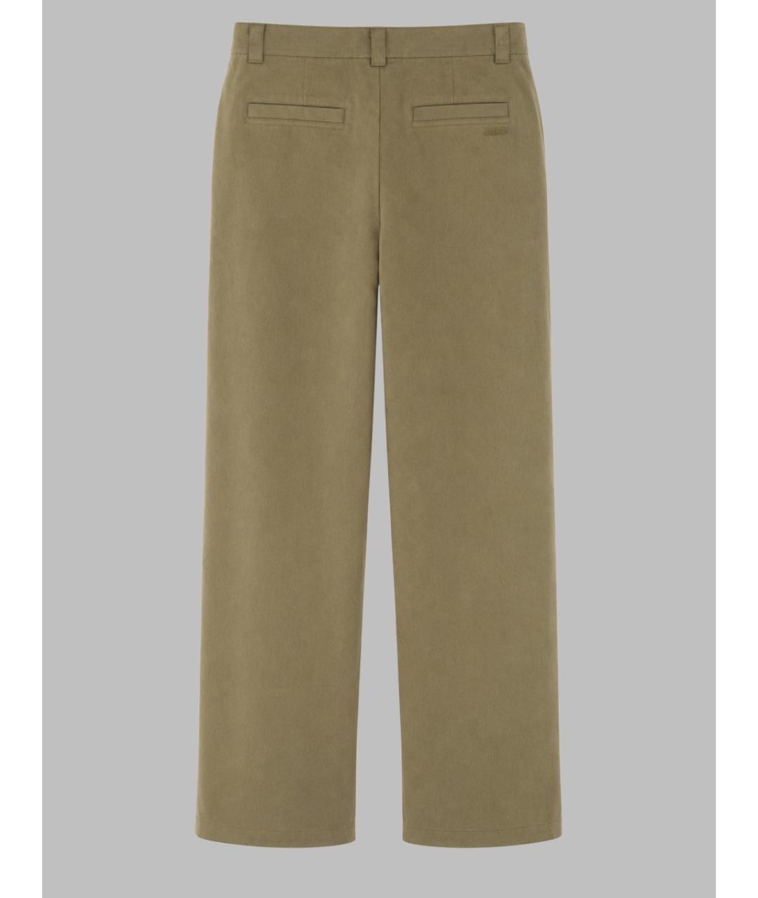 A.P.C. Бежевые хлопковые повседневные брюки, фото 2