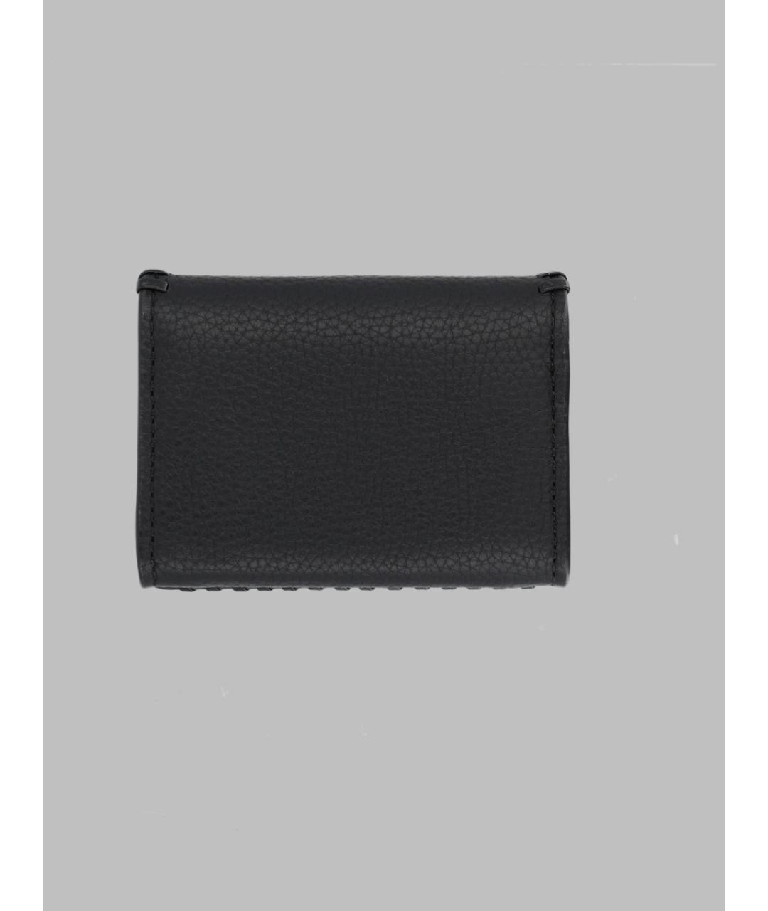 MICHAEL KORS Черный кожаный кошелек, фото 2