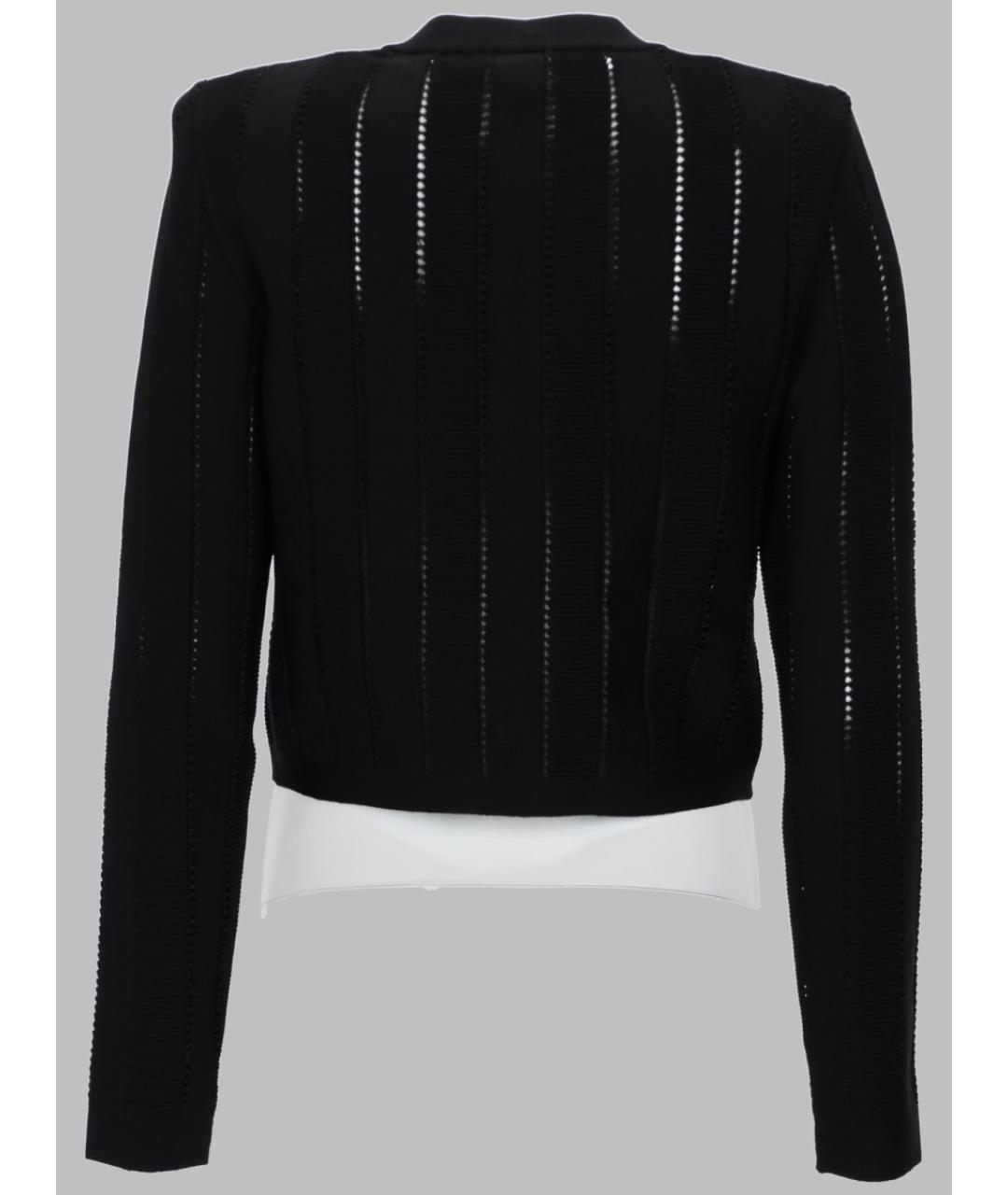 BALMAIN Черный вискозный кардиган, фото 3