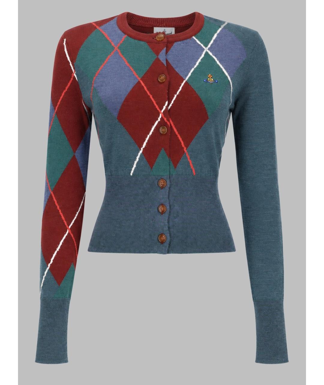 VIVIENNE WESTWOOD Мульти шерстяной кардиган, фото 3