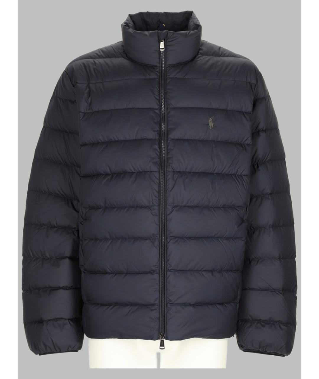 POLO RALPH LAUREN Синяя полиэстеровая куртка, фото 3