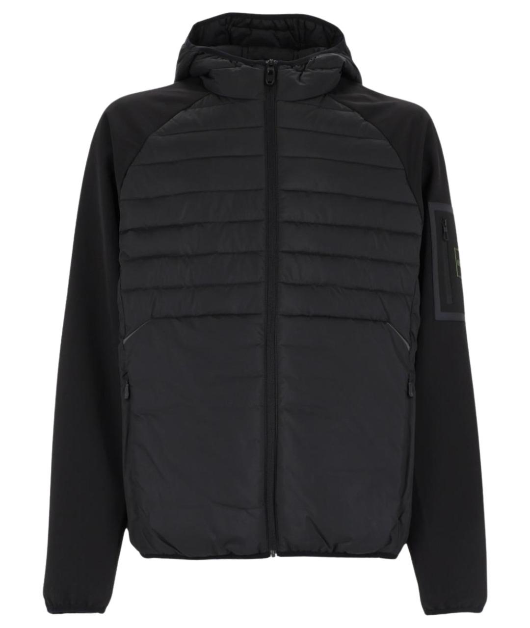 HUGO BOSS Черная полиэстеровая куртка, фото 3
