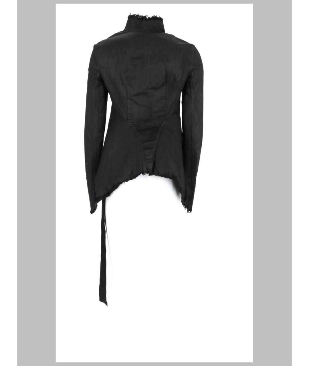 RICK OWENS DRKSHDW Черная хлопковая куртка, фото 2