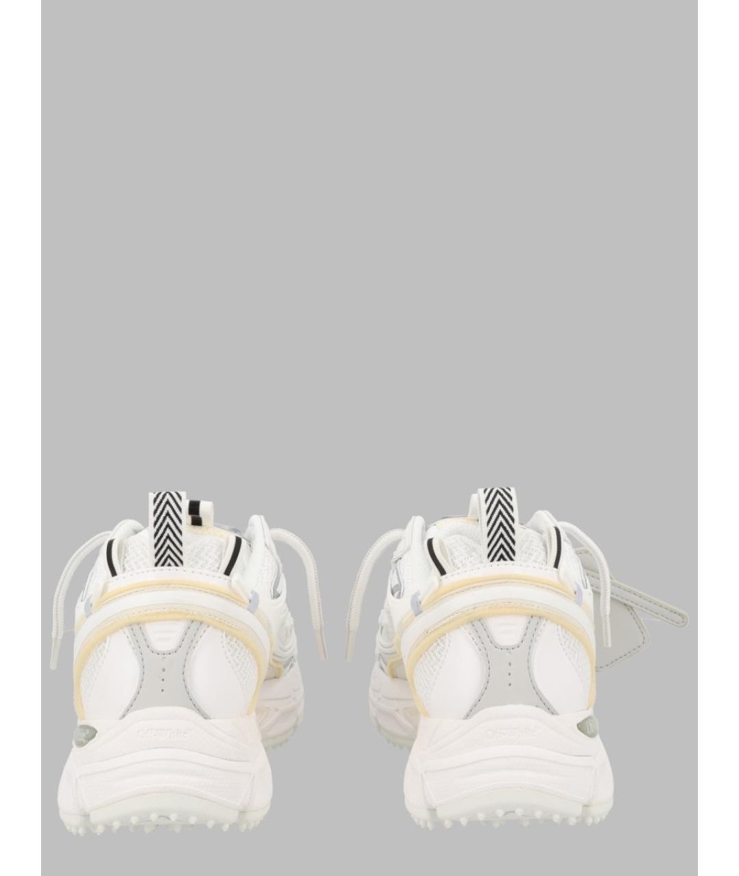 OFF-WHITE Белые синтетические кроссовки, фото 4