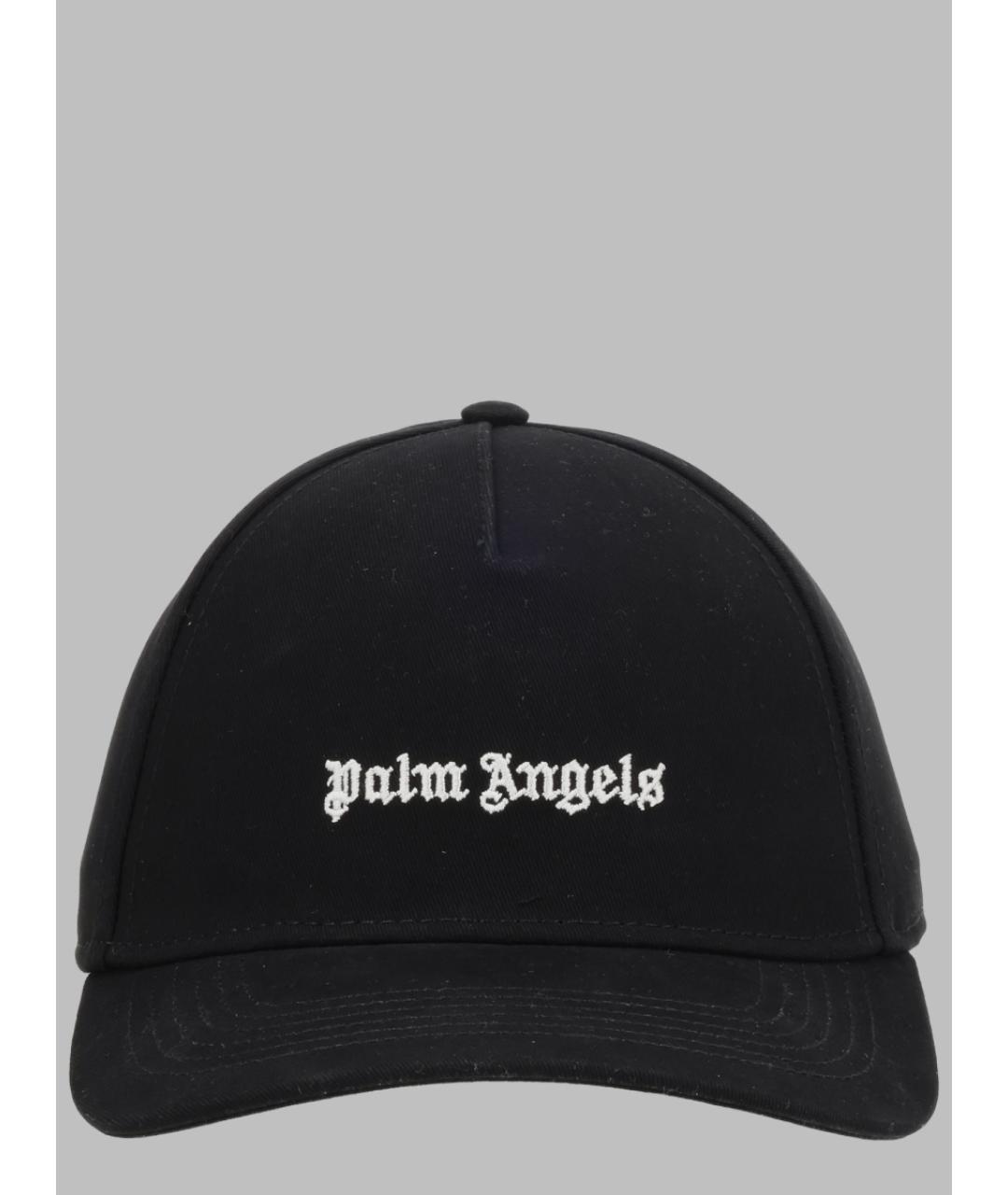PALM ANGELS Черная хлопковая кепка/бейсболка, фото 3