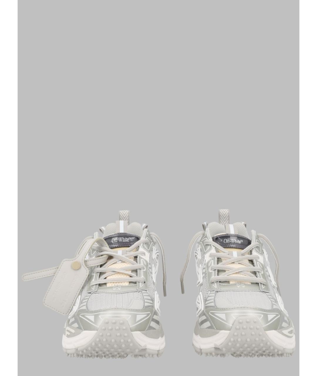 OFF-WHITE Мульти синтетические низкие кроссовки / кеды, фото 2