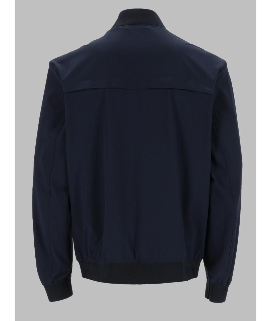 HUGO BOSS Синяя полиэстеровая куртка, фото 2